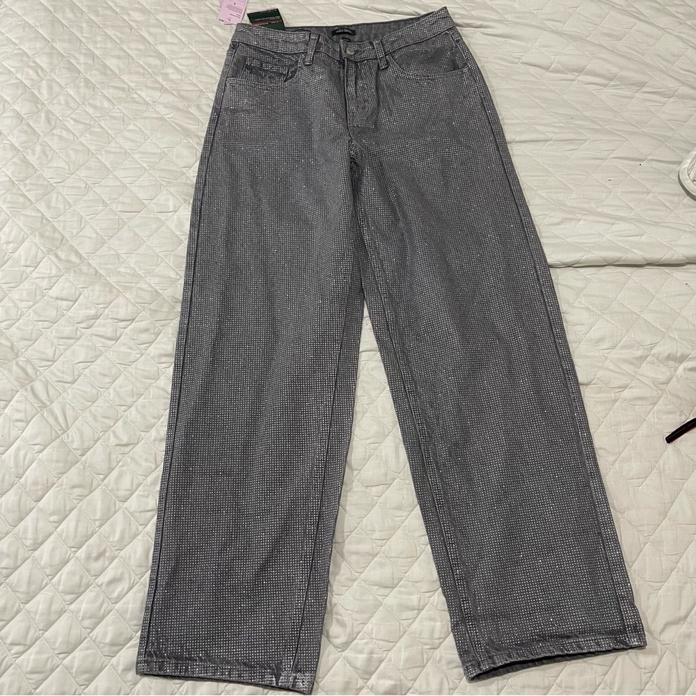 Wild Fable Gray Straight Leg Jeans